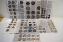 Folder Of Primarily Twentieth Century Coins Including Seven Commemorative Crowns, HalfCrowns, Two