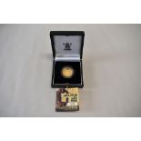 Gold Proof Two Pound Coin Queen Elizabeth II 2007 Abolition Of The Slave Trade, Limited Edition