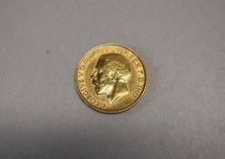 Gold Sovereign George V 1911 Royal Mint, 7.96g