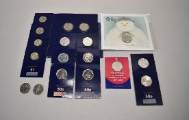 Collection Of Four BU Change Checker 2016-2017 One Pound Coins ' The Last Of The Old , The First