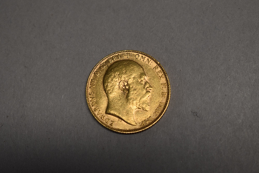 Gold Sovereign Edward VII 1910 Royal Mint, 8.00g