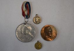 Mary Wakefield Music Festival Medal 1853-1910, Commemorative Silver Jubilee Medal King George V