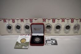 D-Day Silver Proof Coloured 50p Pobjoy Mint 8,00 grams , Isle Of Man 2020 50p VE Day 75 Years