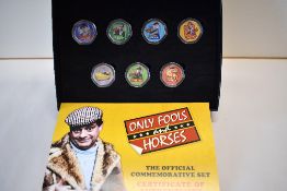 A Westminster Mint Limited Edition Fifty Pence Sized Coin Set, Only Fools and Horses, all seven