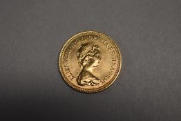 Gold Sovereign Queen Eliabeth II 1978 Royal Mint, 8.00g