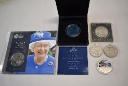 Queen Elizabeth II Commemorative Crowns, 1965 Winston Churchill, 1981 Royal Wedding, 2007 Isle Of