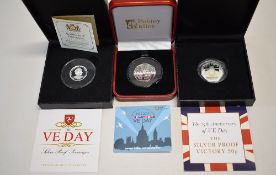 EPM Coins Isle Of Man VE Day 2020 Silver Proof Sovereign 7.98 grams, Isle Of Man 75th Anniversary VE
