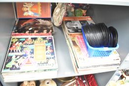 A quantity of 12' records, to include Mozart and Beyond The Fringe, sold together with some 7'