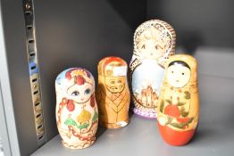 Four Russian Nesting dolls