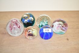 A Caithness Triple Crown glass paperweight, etched pattern no 'v32761' to reverse, h7cm, sold