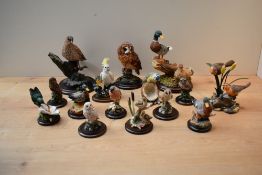 An assortment of Country Artists and similar animal studies to include 'Couart' model number 95114