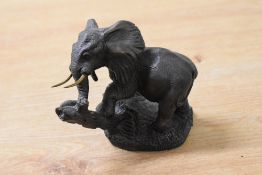 A Heredities limited edition 'Small Elephant' study, complete with box.