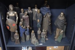 A large selection of Soul Journeys resin figures/figurines to include 'Nena-Sweet Melody', '