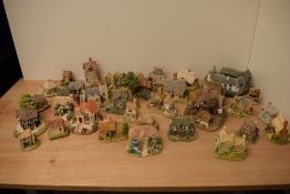 A selection of thirty five Liliput Lane models to include 'Helmere Cottage', 'Wellington Lodge', '