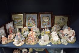 A selection of sixteen Liliput Lane models to include 'Thatcher's Rest', 'Oak Cottage', 'Four