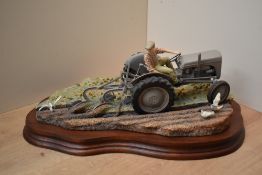 A limited edition Border Fine Arts study 'The Fergie' model number JH64 by Ray Ayres with