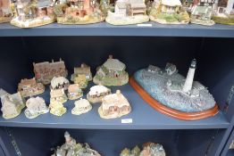 A selection of fifteen Liliput Lane models to include a pre-production sample 'Boston