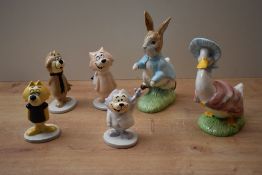 A group of four John Beswick Top Cat figures comprising 'Benny', 'Fancy Fancy', 'Spook' and '