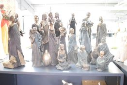 A large selection of Soul Journeys resin figures/figurines to include 'Bahiya-Beautiful One', '