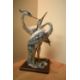 A Capodimonte porcelain animal group by Giuseppe Armani depicting two herons, signature to front - Image 3 of 6