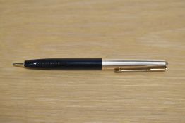 A Parker VP Propelling pencil in Black with Gold Fill cap