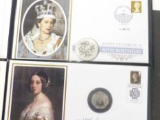 GB 2020/1 180th ANN OF PENNY BLACK & 95th BIRTHDAY OF QEII PNC COVERS Duo of PNC's one to