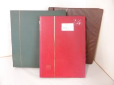 GREAT BRITAIN MINT (MOSTLY MNH) COLLECTION 1880's-1990's IN THREE VOLUMES Fine array of British