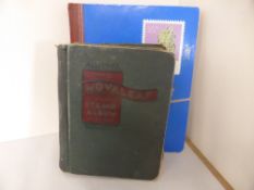 WORLDWIDE VINTAGE COLLECTION IN MOVALEAF ALBUM + CANADA MNH IN S/BOOK Movaleaf with largely pre