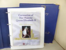 ROYALTY 2013 60th ANNIVERSARY OF THE CORONATION OMNIBUS MNH COLLECTIONS Fine pair of albums for