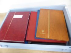 WORLDWIDE STAMP COLLECTIONS IN 8 VOLUMES 8 of world collections to include russia, middle east, Asia