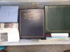 GREAT BRITAIN, COLLECTION OF PRES PACKS, FDC's, PHQ & ODD WORLD Large tub with eclectic collection