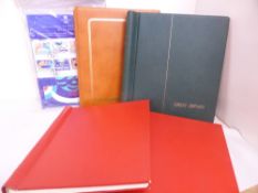 GREAT BRITAIN - MNH COLLECTION IN FOUR VOLUMES Four albums with various GB collections to include