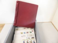 COMMONWEALTH AND FIRST DAY COVERS COLLECTION Springback album with largely pre QEII collection, mint