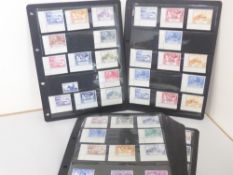 BRITISH COMMONWEALTH 1949 UPU OMNIBUS COMPLETE MOST IN CORNER MARGINALS MNH Bundle of hagner style