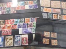 ITALY & TRIESTE MINT RANGES OF MID PERIOD MATERIAL IN CARDS Two stockcards with ranges of Trieste (