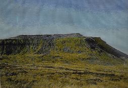 Local interest* Karen Wilson (local contemporary) an unusual modern cross stitch embroidery '