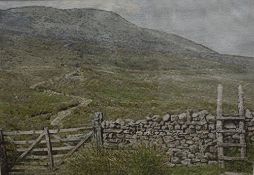 Local interest* Karen Wilson (local contemporary) an unusual modern cross stitch embroidery '