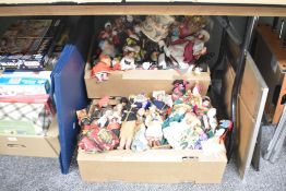 A large selection of dolls of the world.