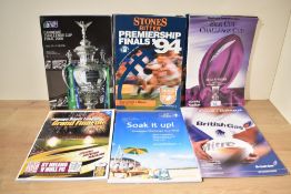Rugby League Programmes, 1985 Silk Cut Challenge Cup Final, Hull V Wigan, 1988 The Hall of Fame