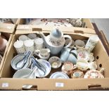 A Royal Doulton 'Rose Elegans' part coffee service (13), a retro Tuscan China part coffee service