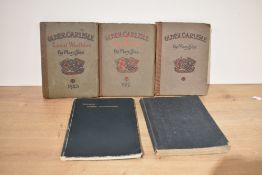 Miscellaneous. Five titles: A Brief Treatise on Various Ailments and their Treatment by Nature's