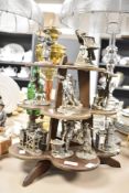 A quantity of pewter figurines, to include Chimneys To Sweep, Fresh Mackerel and The Clockmaker ect,