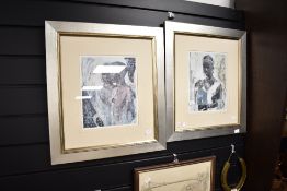 After Marta Gottfried Wiley, (20th Century) 'Jazz Dancer', framed print, 44cm x 49cm, sold