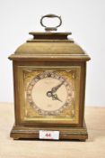 An Elliott of London mantel clock, h18.5cm