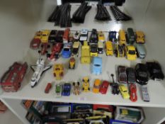 Playworn Die-casts, Matchbox Super Kings, Matchbox Lesney, Dinky, Corgi Juniors etc, 40+