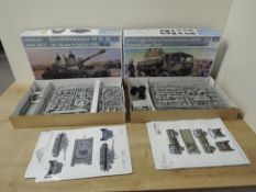 Trumpeter 1:35 scale Plastic unmade Kits, 00374 German Geschutzwagen IV b, 01004 M1078 Light