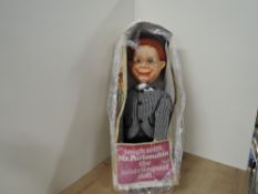 Remeal Laugh with Mr Parlanchin The Ventriloquist Doll, height 53cm, part boxed