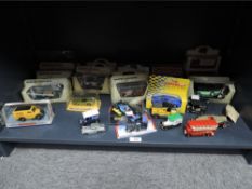 Mixed Die-casts, Pilen (spain) Seat 850 Spider in display box, Matchbox Dinky DY4 Heinz Van, in