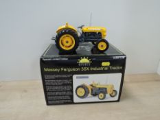 Universal Hobbies 1:16 scale die-cast, Midsummer Models Massey Ferguson 35X Industrial Tractor,