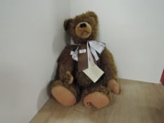 Martin Hermann Bear, Modern Mohair Limited Edition Bear, 16438-6 Time Honoured Classic, growling
